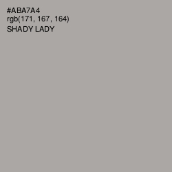 #ABA7A4 - Shady Lady Color Image